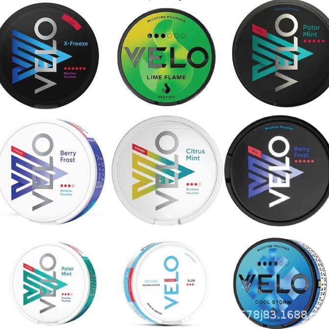 VELO zyn  唇烟 kiLLA   snus  草莓口味 留香口味 口含片 薄荷口