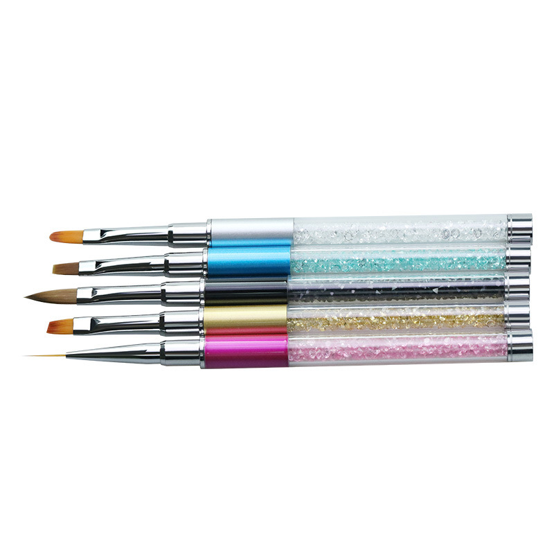Cross-border Explosions Nail Pen Acrylic Diamond Stretch Pen Nail Brush Crystal Carved Light Therapy Color Painting Pen Cross-border Explosions Nail Pen Acrylic Diamond Stretch Pen Nail Brush Crystal Carved Light Therapy Color Painting Pen