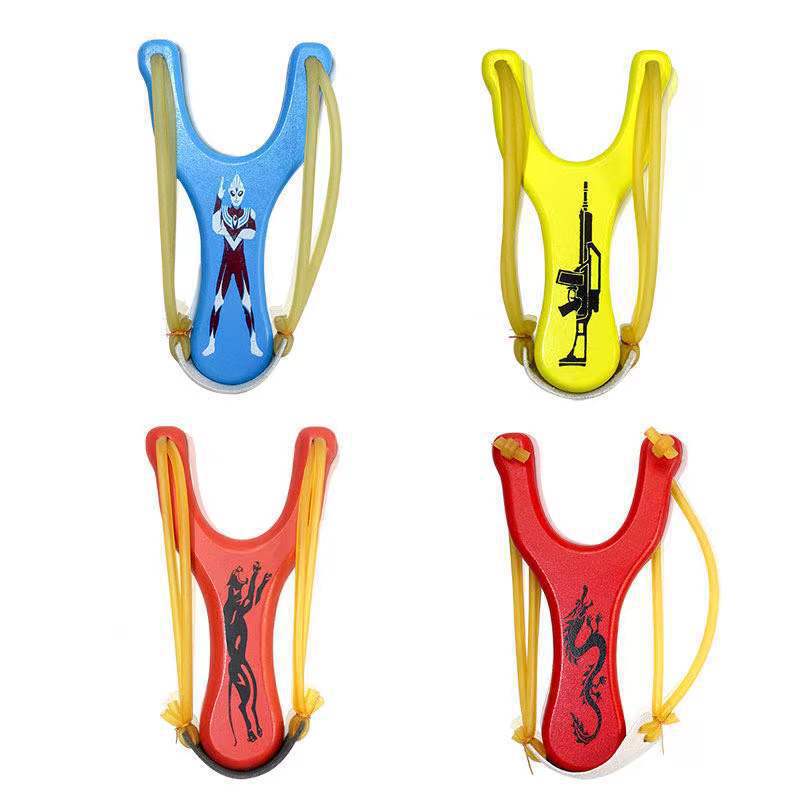 Slingshot wholesale Coloured drawing Tricolor rubber string Travel? Scenic spot outdoors Slingshot Lethality Stall Source of goods Mechanics Slingshot