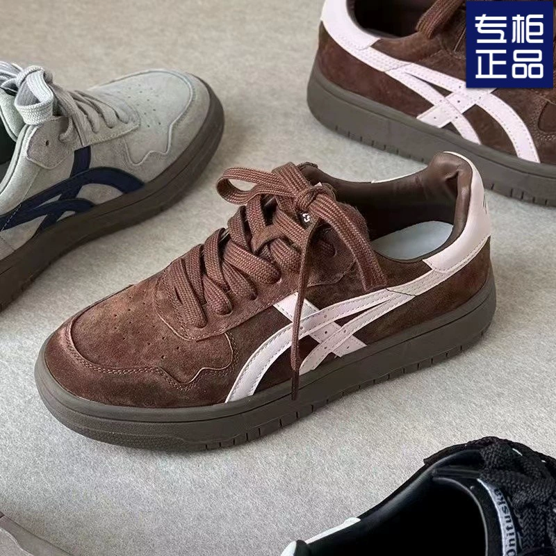 Кроссовки для студенток с круглым носком и цветными блоками, тренировочная обувь, весна 2025, новый стиль, маленькая толстая подошва, ретро, спортивные и повседневные.