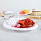 Simulation Rice with Watered Rice Food Dishes Model Large Food Play Ornaments Creative Refrigerator Stickers Tourist Attractions Gifts