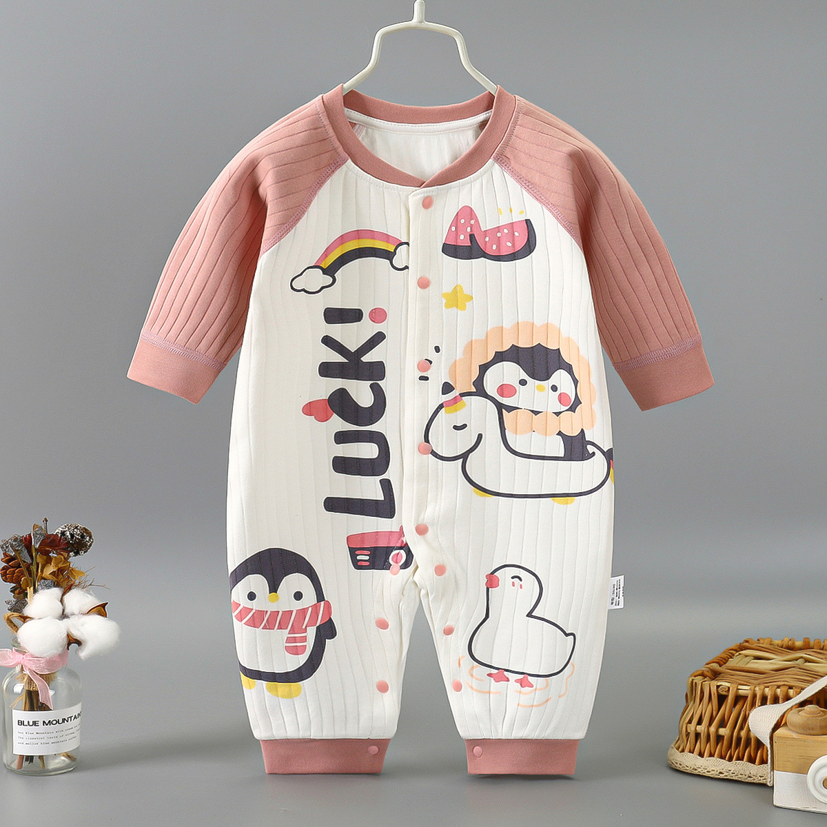 粉大企鹅（无骨加长款）  + ¥7.00 