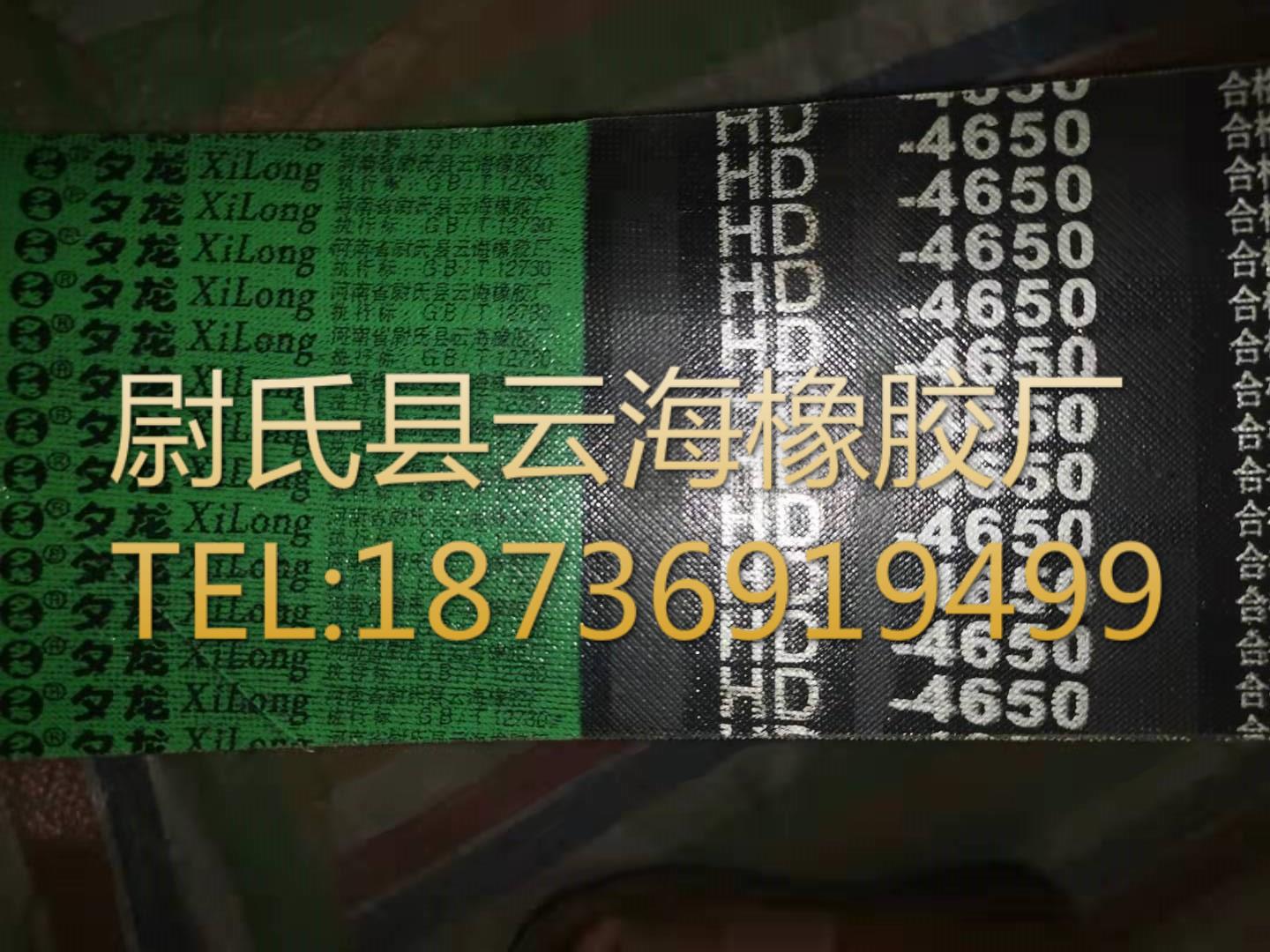 普通V带联组带 D型联组带 矿山设备用联组带 D型联组4650mm