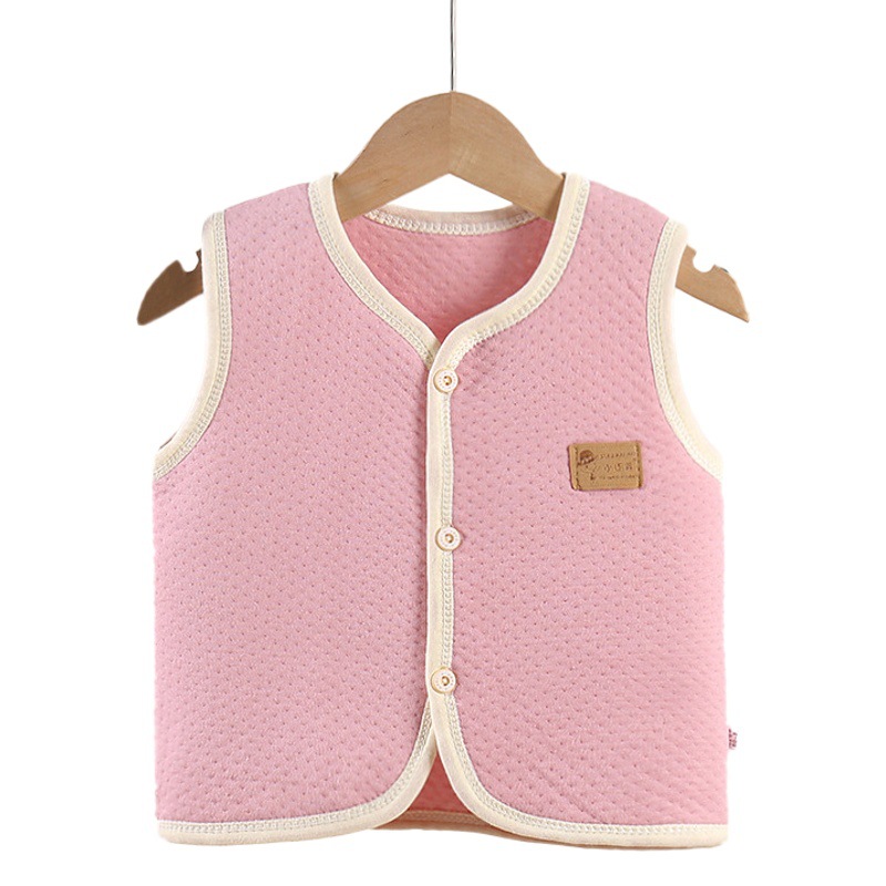 Niños Otoño e Invierno Chaleco de algodón para niñas chaleco engrosado chaleco cardigan caliente para niños ropa para niños al por mayor