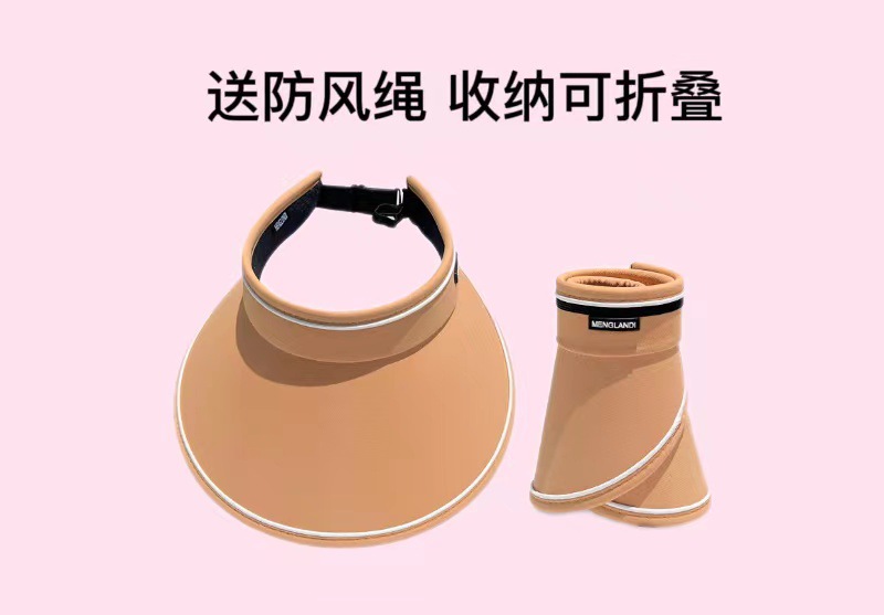 可折叠空顶帽女升级版日本UV防晒帽子户外出游百搭防紫外线遮阳帽 防晒 防摔 防风 遮阳 透气 防水 防虫 减龄 沙滩 休闲 户外 旅行 运动 骑行 送礼 表演 设计 出游 直播 商务 旅拍 夜店 料理 职场 逛街 可折叠防晒空顶帽女 大檐遮阳防晒空顶帽女 运动休闲防紫外线帽子女 可调节UV防晒帽子女 防晒帽子女 沙滩帽女 太阳帽女