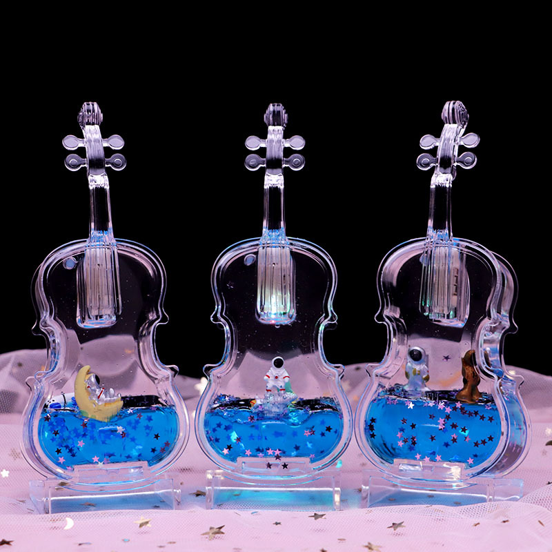 우주 비행사 - 바이올린 {빛나는} [임의의 색상]