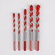 Tile drilling cross drill high hardness glass concrete four-blade overlord carbide triangle drill bulk