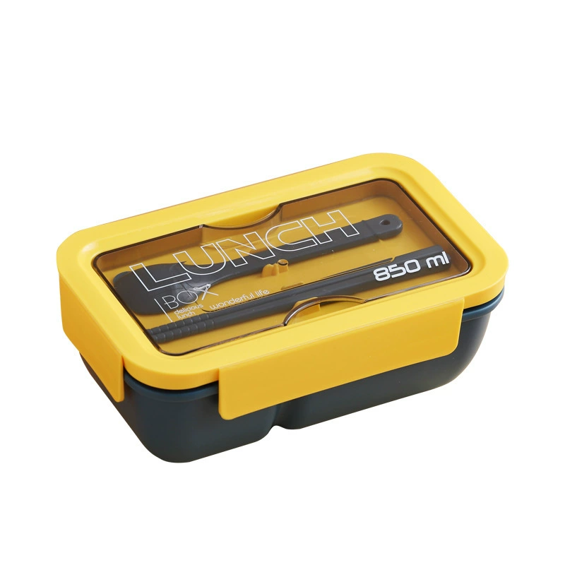 Lunch box, банка для хранения, plastic capacious tableware for elementary school students