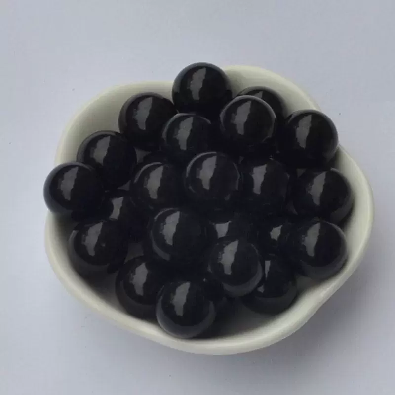 Mixed plastic round beads, stone inlay for teaching maths, 20mm