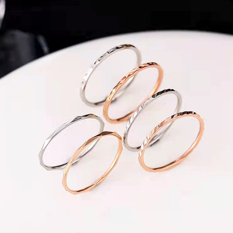 Minimalist Titanium Steel Ring