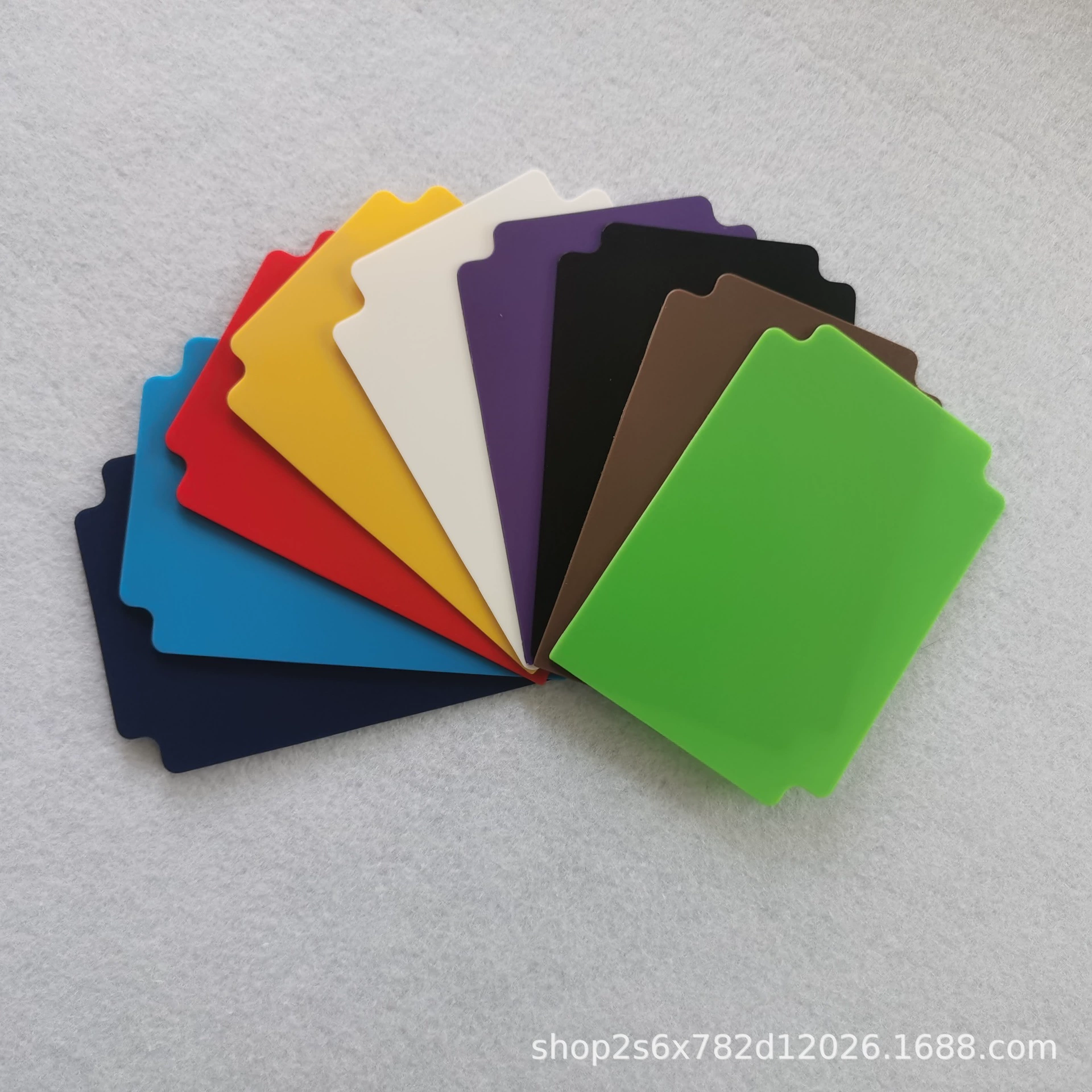 68,5*96,5 mmpp игровые карты разделитель CARD DIVIDER монохромный цветовой подбор печатных