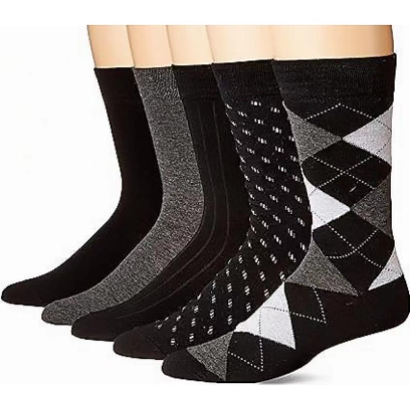Men's Dress Socks: Classic, Lightweight, Suitable for Formal and Casual Occasions Men's Dress Socks: Classic, Lightweight, Suitable for Formal and Casual Occasions