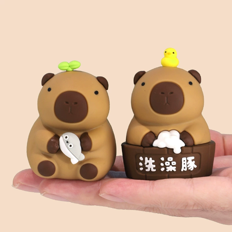 Kapibala healing small ornaments 1 package