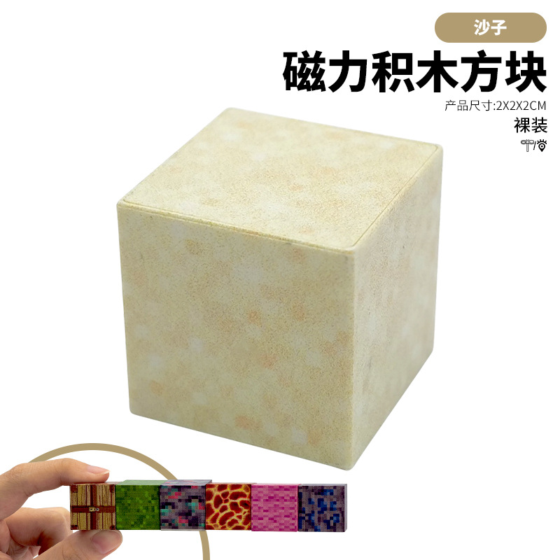 MC My World Magnetic Blocks Puzzle