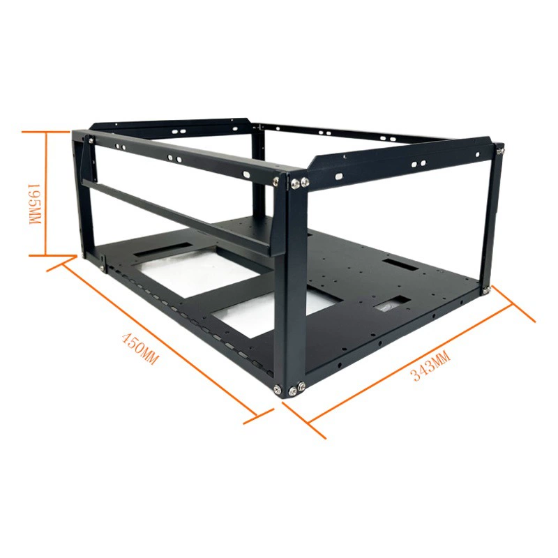Штабелируемый открытый корпус X79 X99 двойной EATX материнская плата 6 держатель карты стоячий 3090 держатель видеокарты