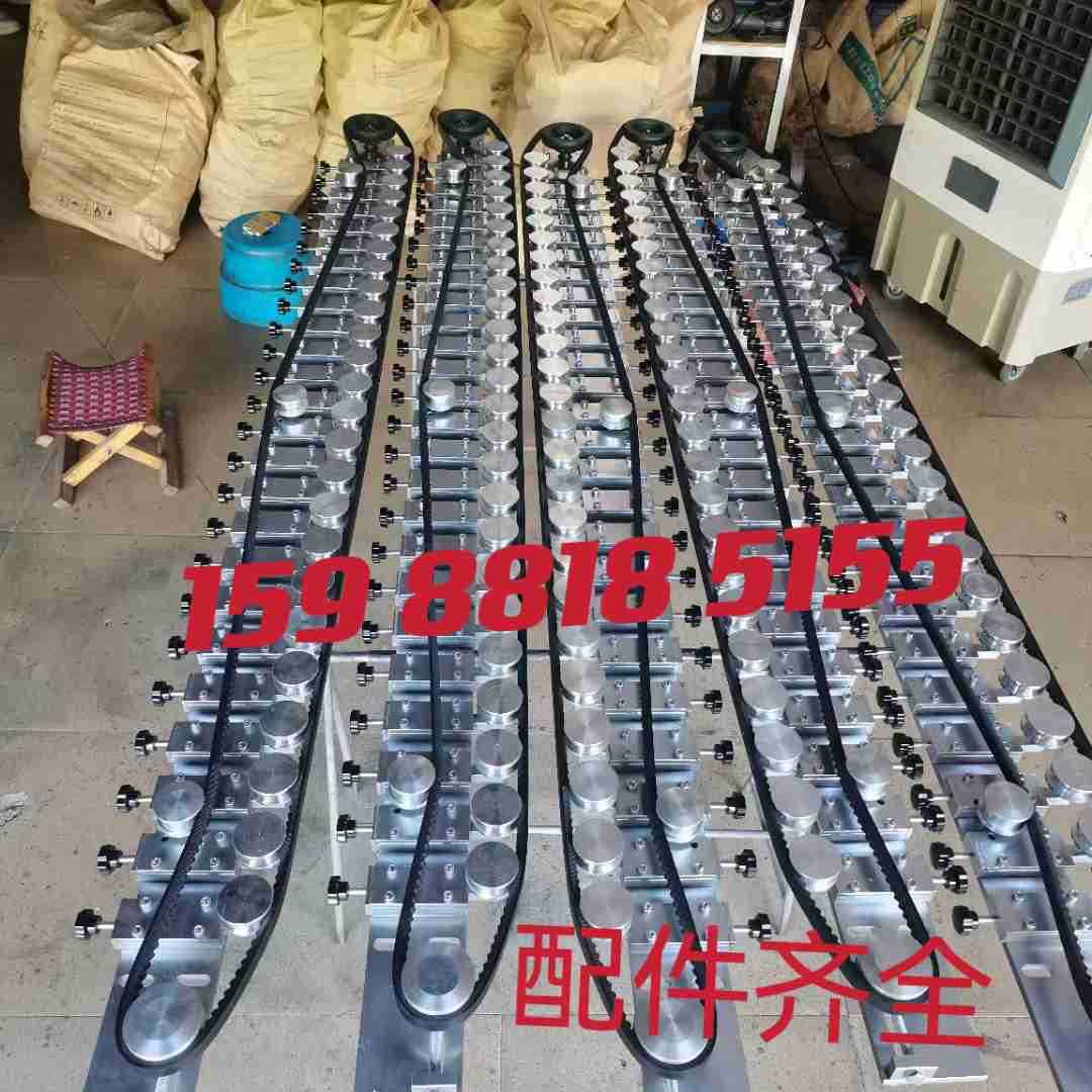 皮带自转喷涂自转台uv自动线涂装链条式自转台治具自转旋转治具