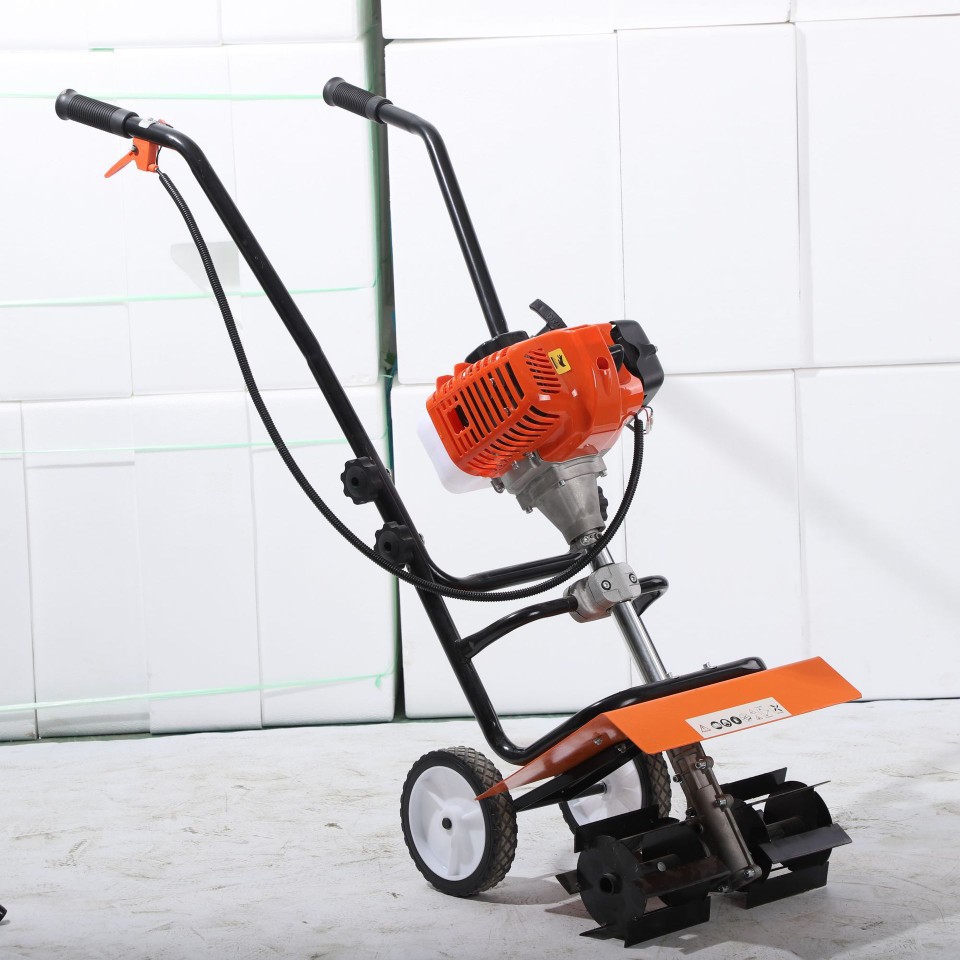 52CC电动家用割草机锂电大功率开荒除草多功能小型微耕机户外长柄