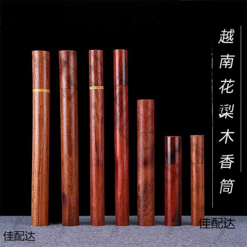 Древесная трубка с ароматом из дерева Древесная трубка с ароматом из красного дерева