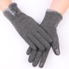 Demi-season keep warm street gloves, warm roly-poly doll, new collection