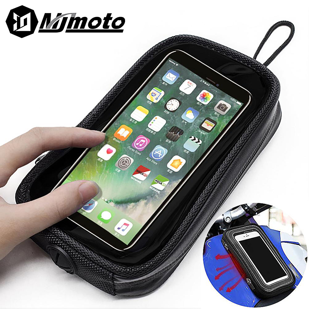 Cross-Border Motorcycle Tank Bag with Magnet, Waterproof Phone Gps Navigation Bag, Touch Screen Motorcycle Riding Front Bag