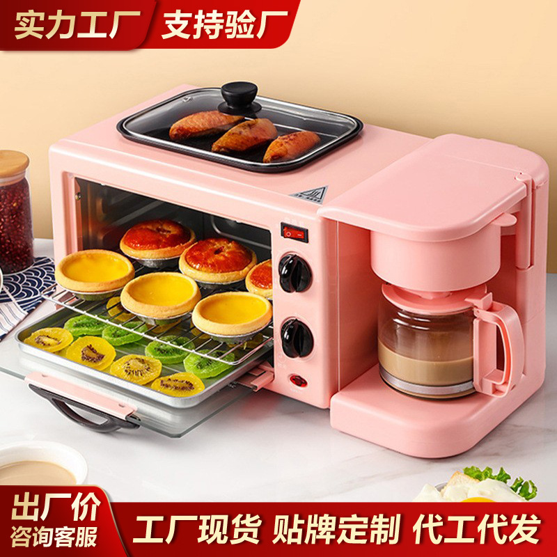 3-in-1 아침식사 기계, 가정용 전기오븐, 토스터, 샌드위치 메이커, 빵 굽는 기계, 공장 도매, 공동구매 선물