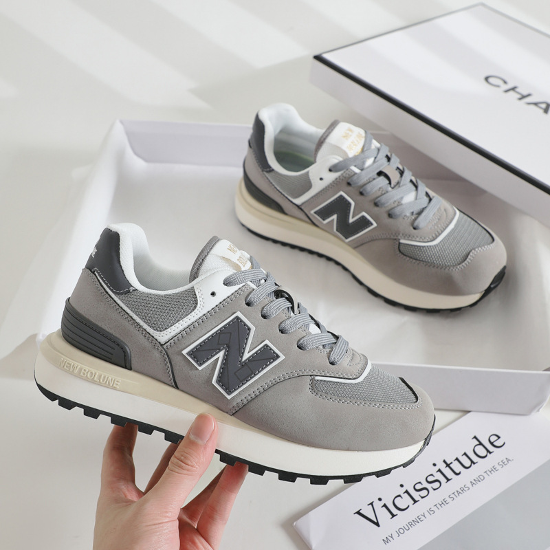 Official Flagship Store Nb Spring & Fall New Balance Cool Running Shoes Women's Sports Shoes Men's Shoes 574 Casual Couple