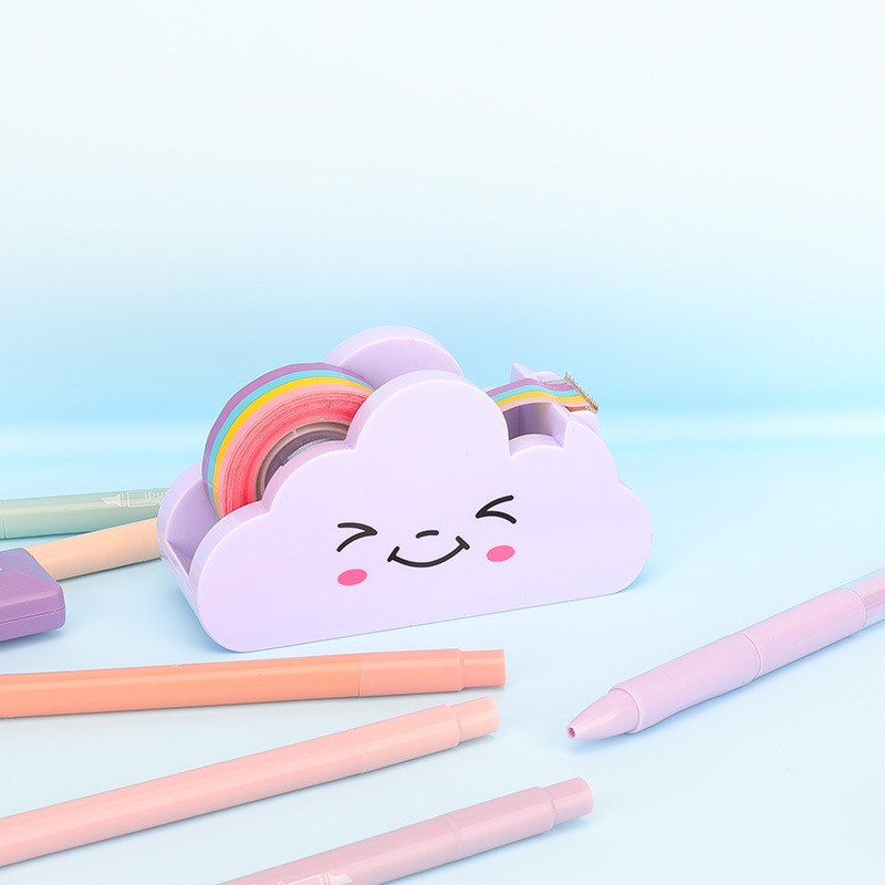 뉴 화이트 클라우드 커터 + 레인보우 테이프