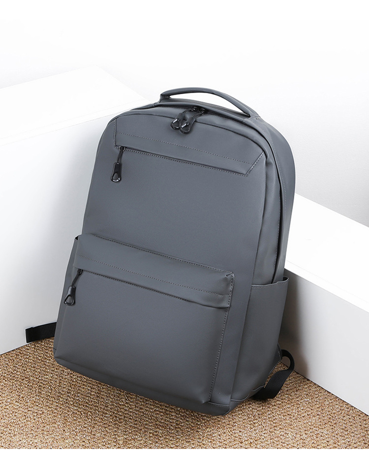 Cross-border wholesale of new large-capacity school bags for junior and senior high school students, foreign trade backpacks, men's Korean version simple commuting computer bags undefined