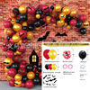 Balloon, chain, set, sticker, decorations, halloween