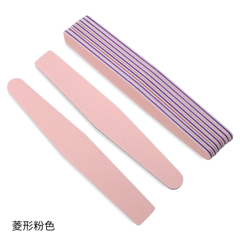 彩色多巴胺美甲搓条 双面美甲打磨条 美甲工具磨砂修甲挫条|undefined