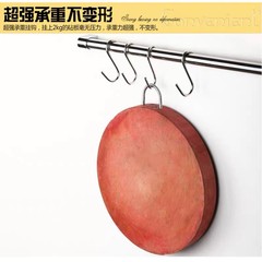 Bold non-magnetic stainless steel s-shaped hook kitchen s hook student desk hook metal iron large hook factory direct sale