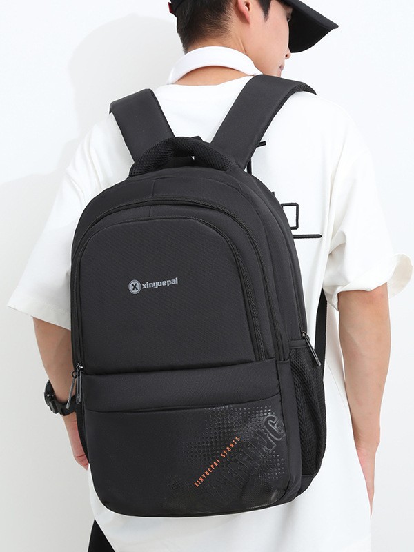 Bolsos de hombre de nueva moda Mochila de gran capacidad de tendencia Mochila escolar de hombre casual de negocios simple Bolsa de computadora de salida