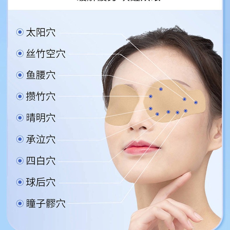 Eye Protection Patches Oem/Odm with Logo Customization for Teenagers, Middle-Aged and Elderly Children to Relieve Eye Fatigue, Nearsightedness, and Blurred Vision