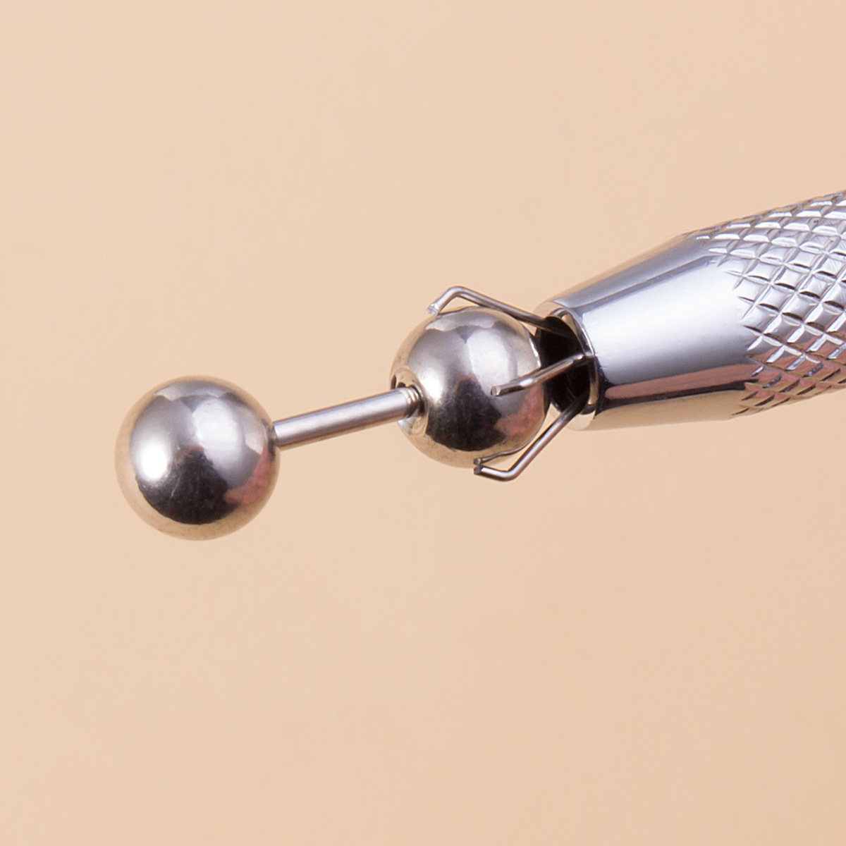 Stainless Steel Material Solid Color Stainless Steel Umbilical Nail Tongue Nail Multi-purpose Bead Pliers