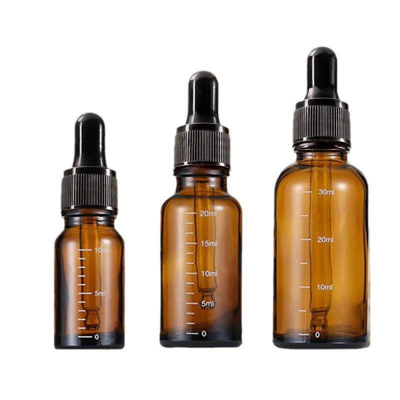 Pipette, bottle, handheld glossy oil, sample