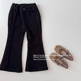 加绒 喇叭裤