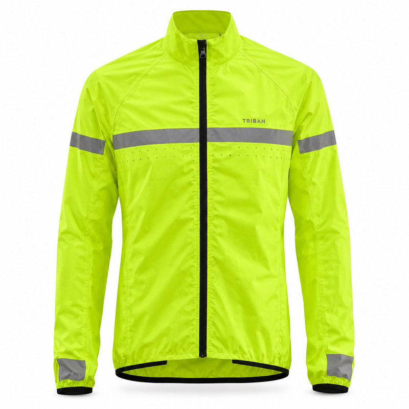 Cycling Reflective Jacket, High-Brightness Fluorescent Jacket, Night Riding, Running Training, Cycling Equipment, Multiple Safety Reflective Areas Cycling Reflective Jacket, High-Brightness Fluorescent Jacket, Night Riding, Running Training, Cycling Equipment, Multiple Safety Reflective Areas