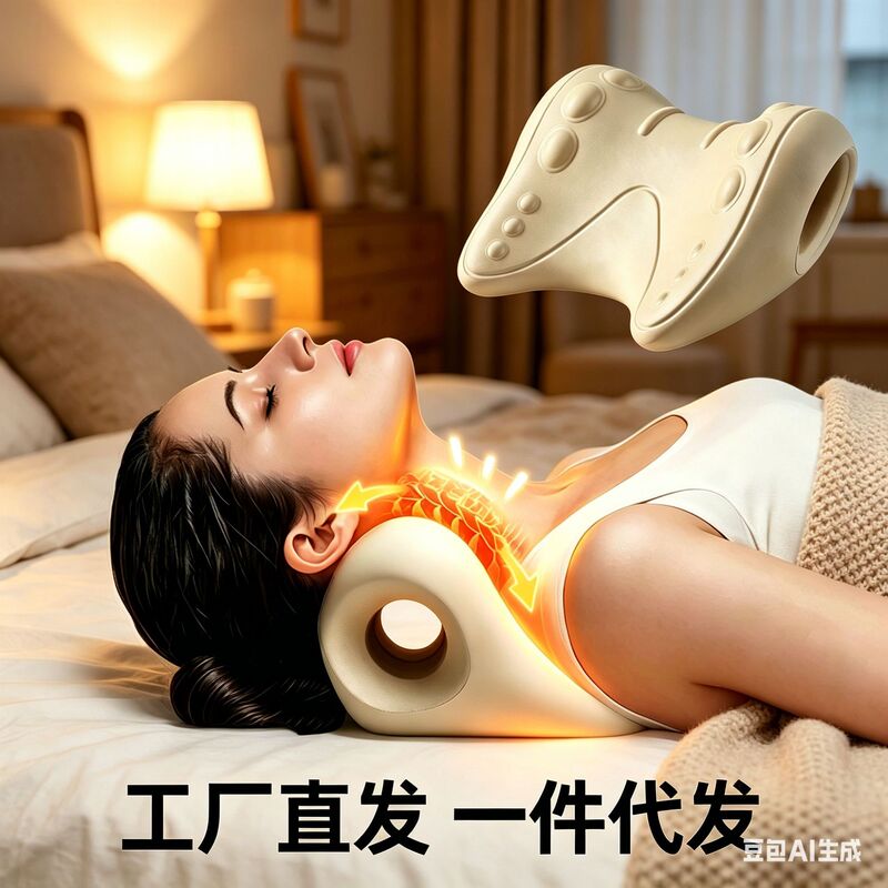 Directly from the Factory, Shoulder and Neck Correction O-Shaped Cervical Massage Pillow, Home Leisure Relaxation and Soothing Device, Available for Wholesale Directly from the Factory, Shoulder and Neck Correction O-Shaped Cervical Massage Pillow, Home Leisure Relaxation and Soothing Device, Available for Wholesale