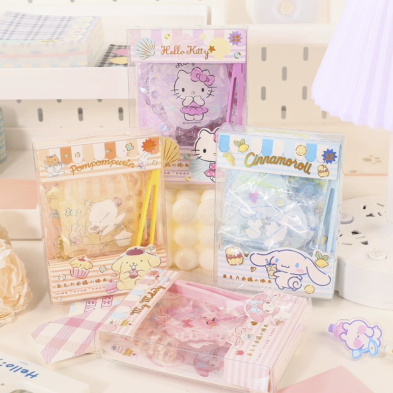 Sanrio, hello kitty, акриловая книга с картинками, конструктор, украшение для ногтей, подвеска, граффити, ручная работа