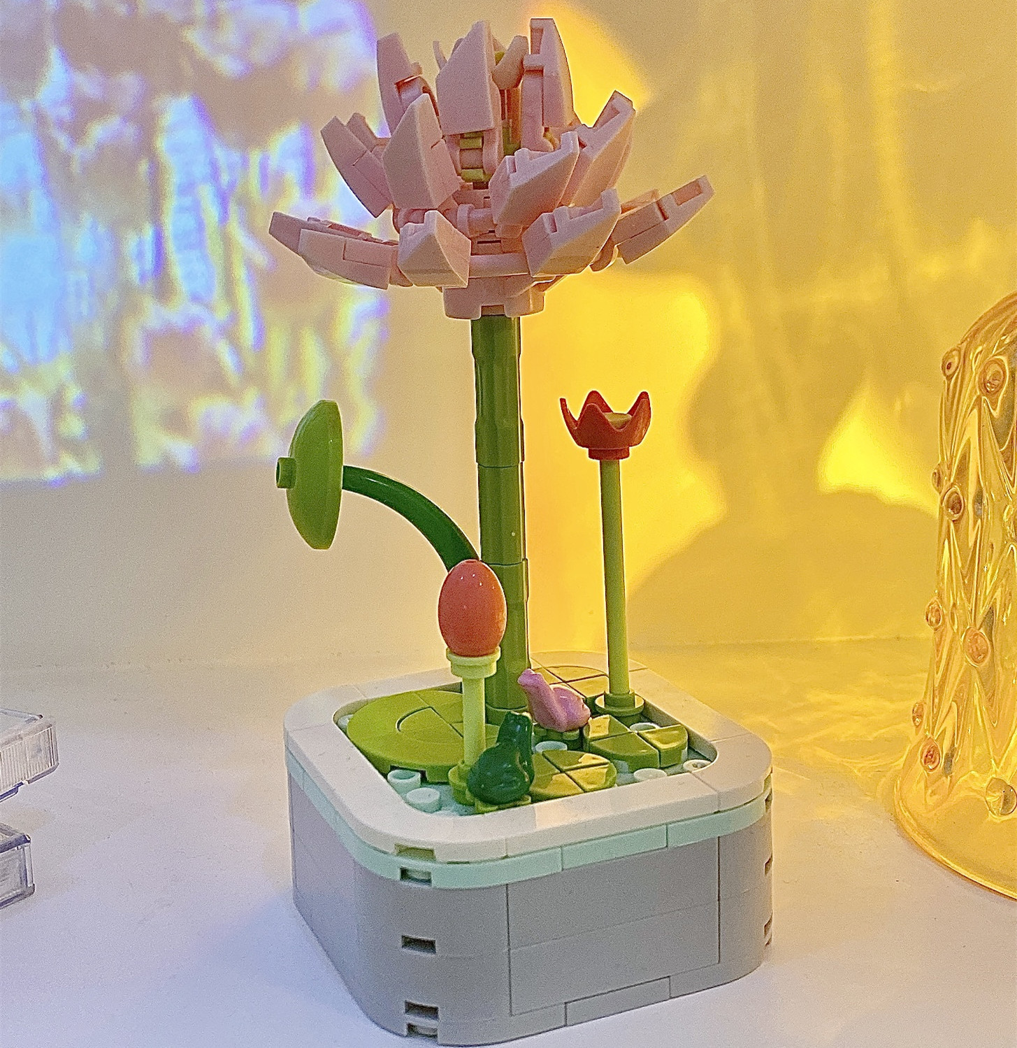Compatible con insectos, alta vida marina, flores, plantas, bloques de construcción, plantas en maceta, puzzle, juguetes, joyas, adornos