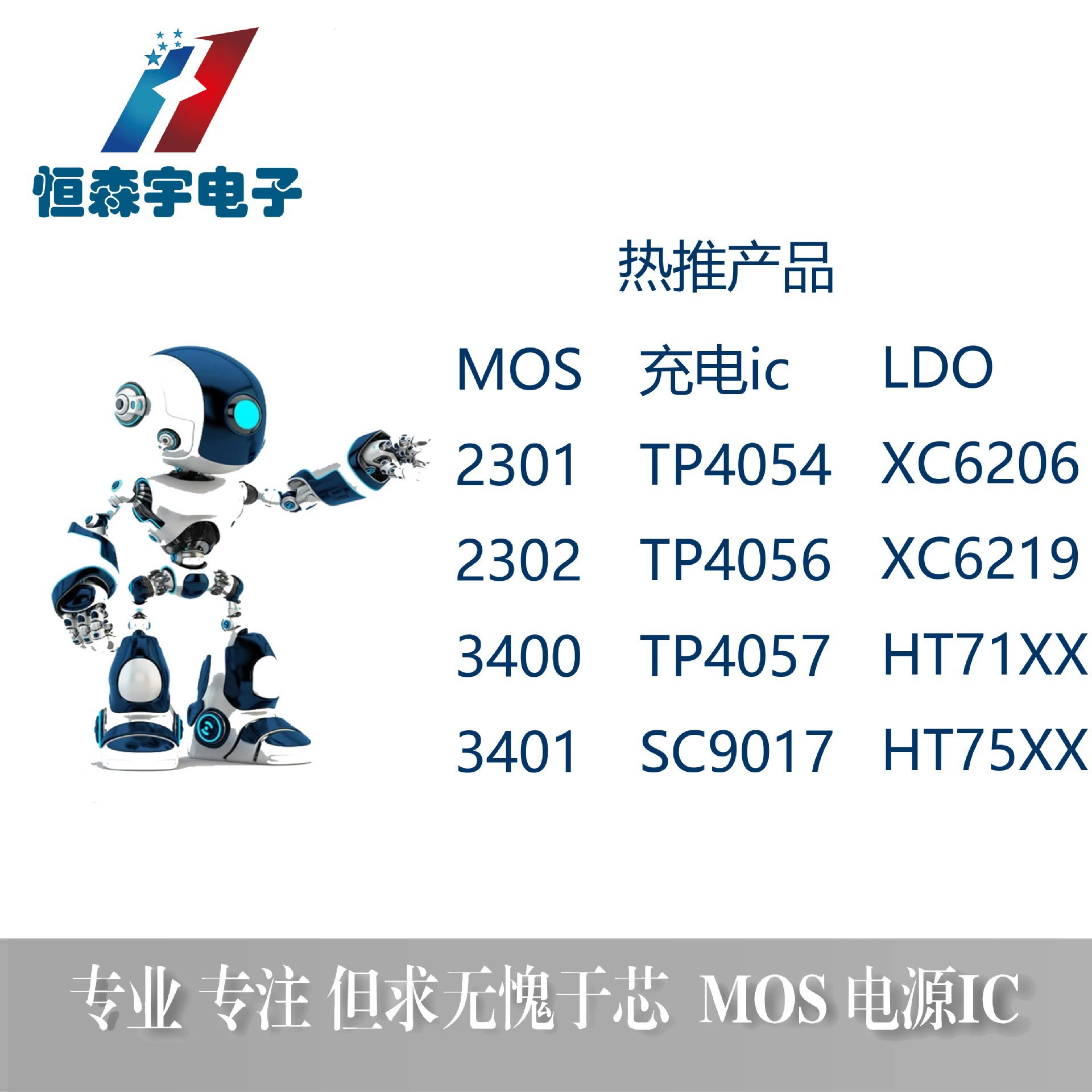 EG2302 package SOP-8 with SD function MOS tube, IGBT pipe meter driver dedicated chip IC