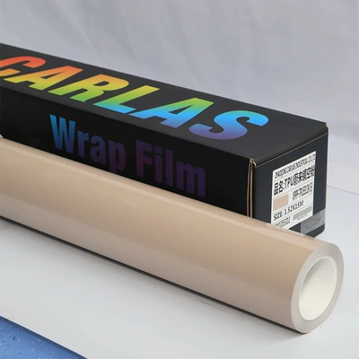 film TPU black charm red car Auto Color Change Film - mirror-sky-pink-152m16m