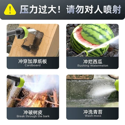 Lithium Battery High-Pressure Water Gun | High pressure car wash water gun