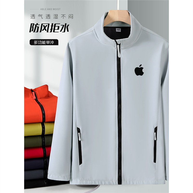 Soft Shell Jacket Autumn and Winter Apple Store Workwear Jacket Company Team Building Corporate Workwear Soft Shell Jacket Autumn and Winter Apple Store Workwear Jacket Company Team Building Corporate Workwear