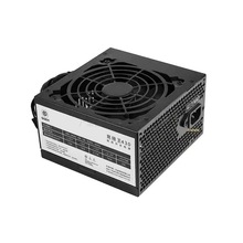 硕一竞技王430加厚烤黑壳 黑排线额定200W 品质稳定 台式电脑电源