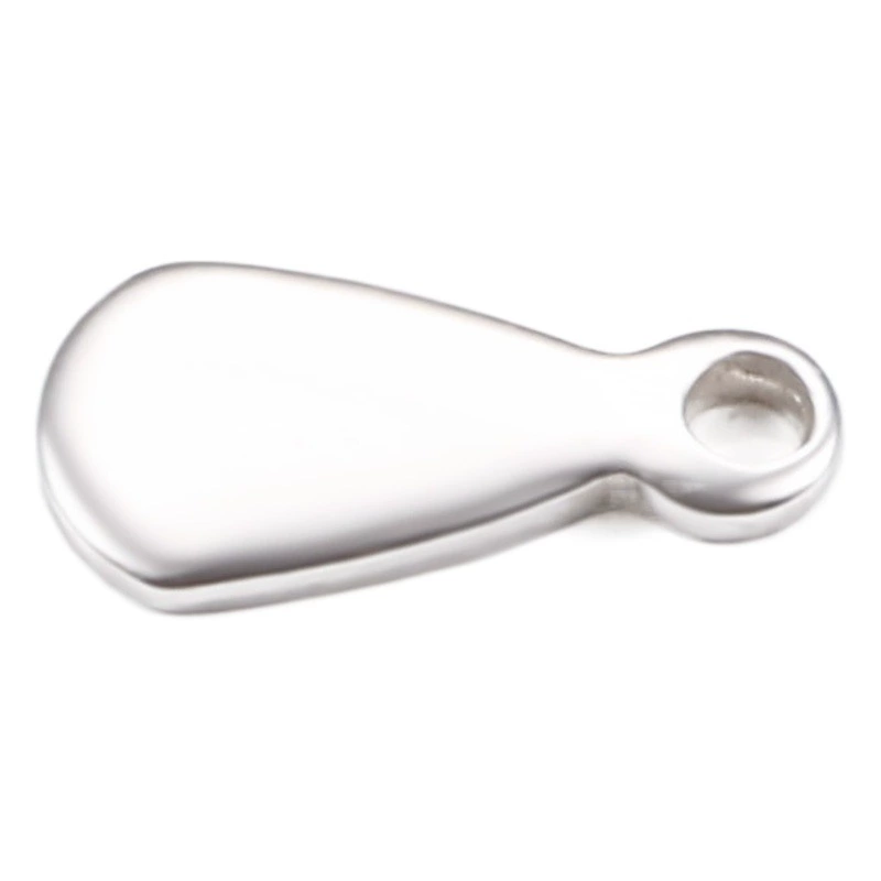 Титановая Сталь Капли воды лист хвост брендовые ювелирные аксессуары DIY ожерелье браслет удлинительная цепочка Хвостовая цепочка Модный маленький кулон