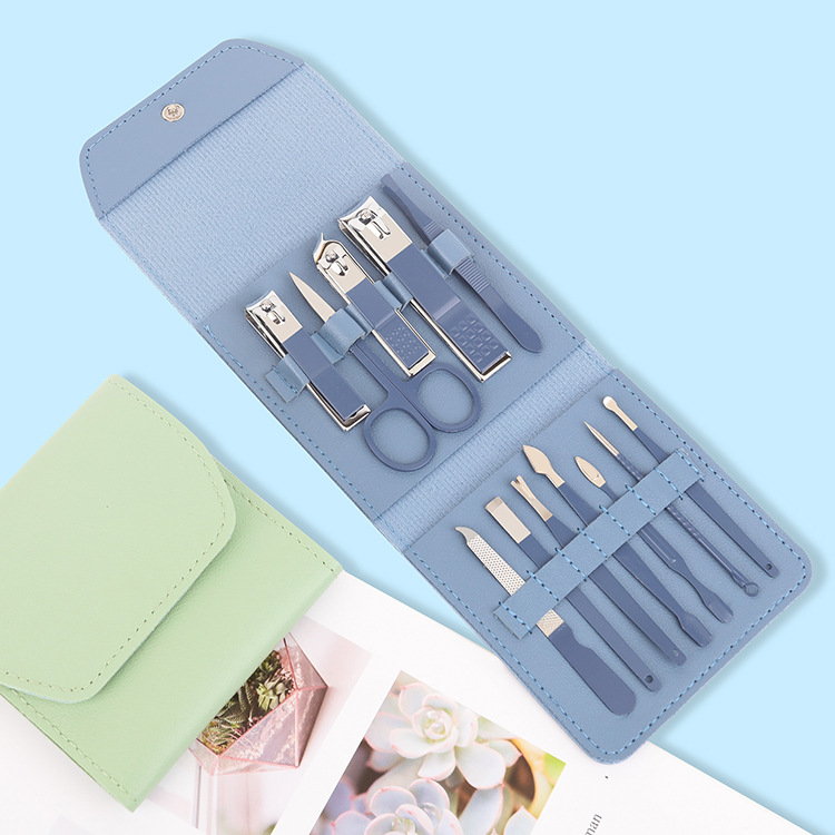 Matcha Green 16-piece Nail Clipper Set Beauty Set Nail Clipper Nail Clipper Set Nail Clipper Set