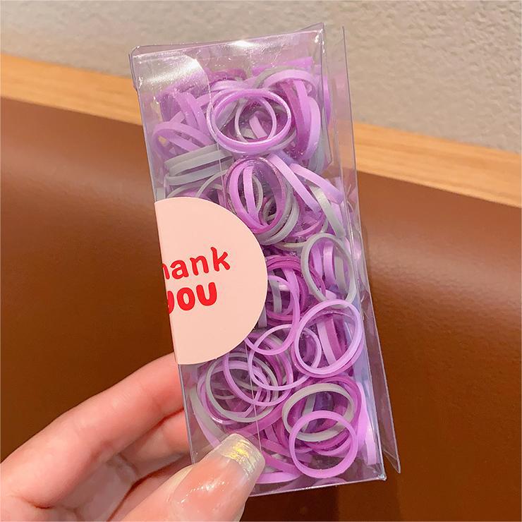 Caja de correa para niños, anillo de cabello para bebés, alta elasticidad, cabello para bebés, cabello mini para niñas