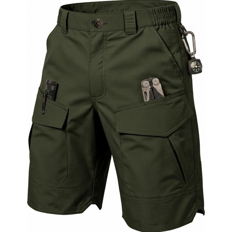 Independent Brand 2026 Summer Men's Tactical Breathable Shorts Versatile Casual Jogging Solid Color Quick-Dry Shorts Trendy in Stock Independent Brand 2026 Summer Men's Tactical Breathable Shorts Versatile Casual Jogging Solid Color Quick-Dry Shorts Trendy in Stock