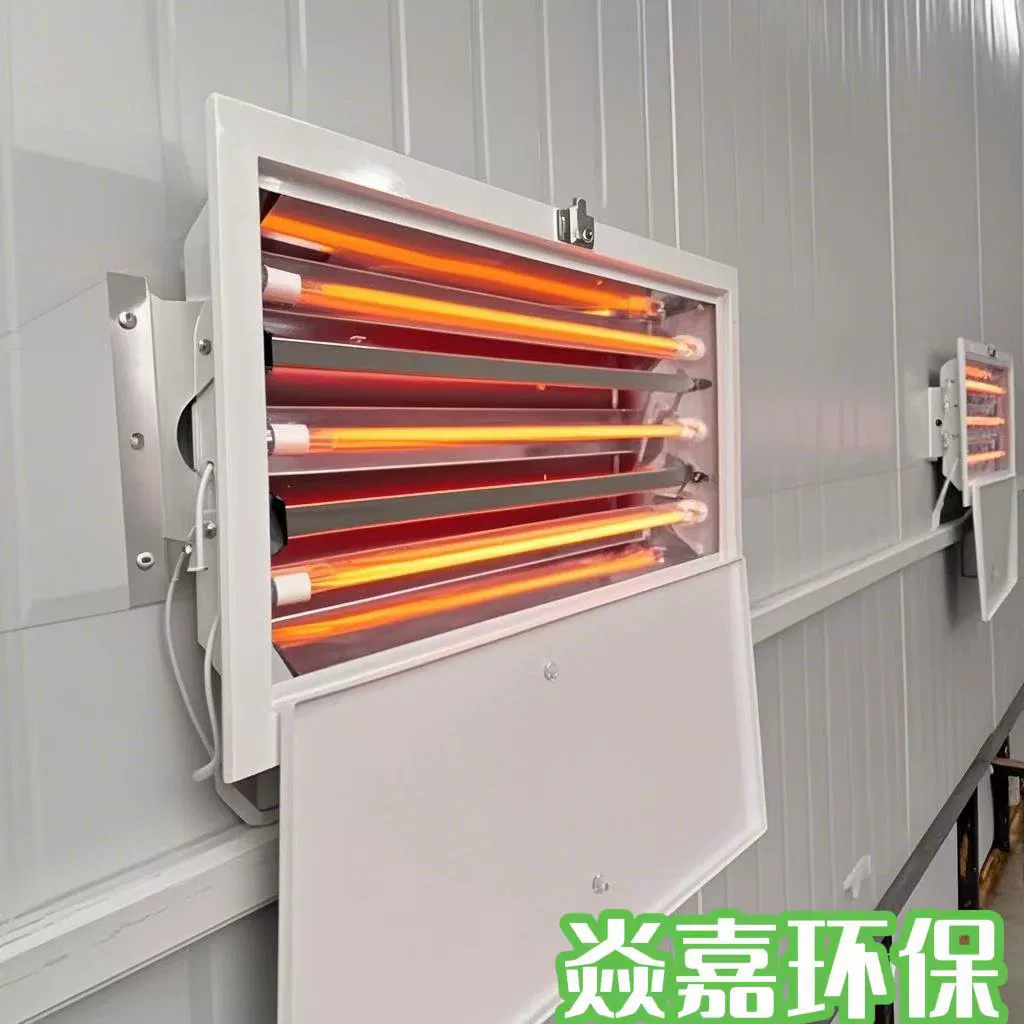 Взрывозащищенная лампа для выпечки в комнате с распылителем краски, инфракрасная электрическая нагревательная лампа из углеродного волокна, двухтрубная лампа для выпечки, лампа для распыления краски, лампа для выпечки, лампа для краски